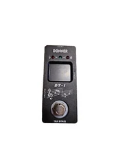 Donner DT-1 Guitar Chromatic Auto Pedal Tuner w/ LCD Display True Bypass