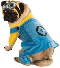 Pet Dog MINION Printed Pet Outfit, Despicable Me Costume