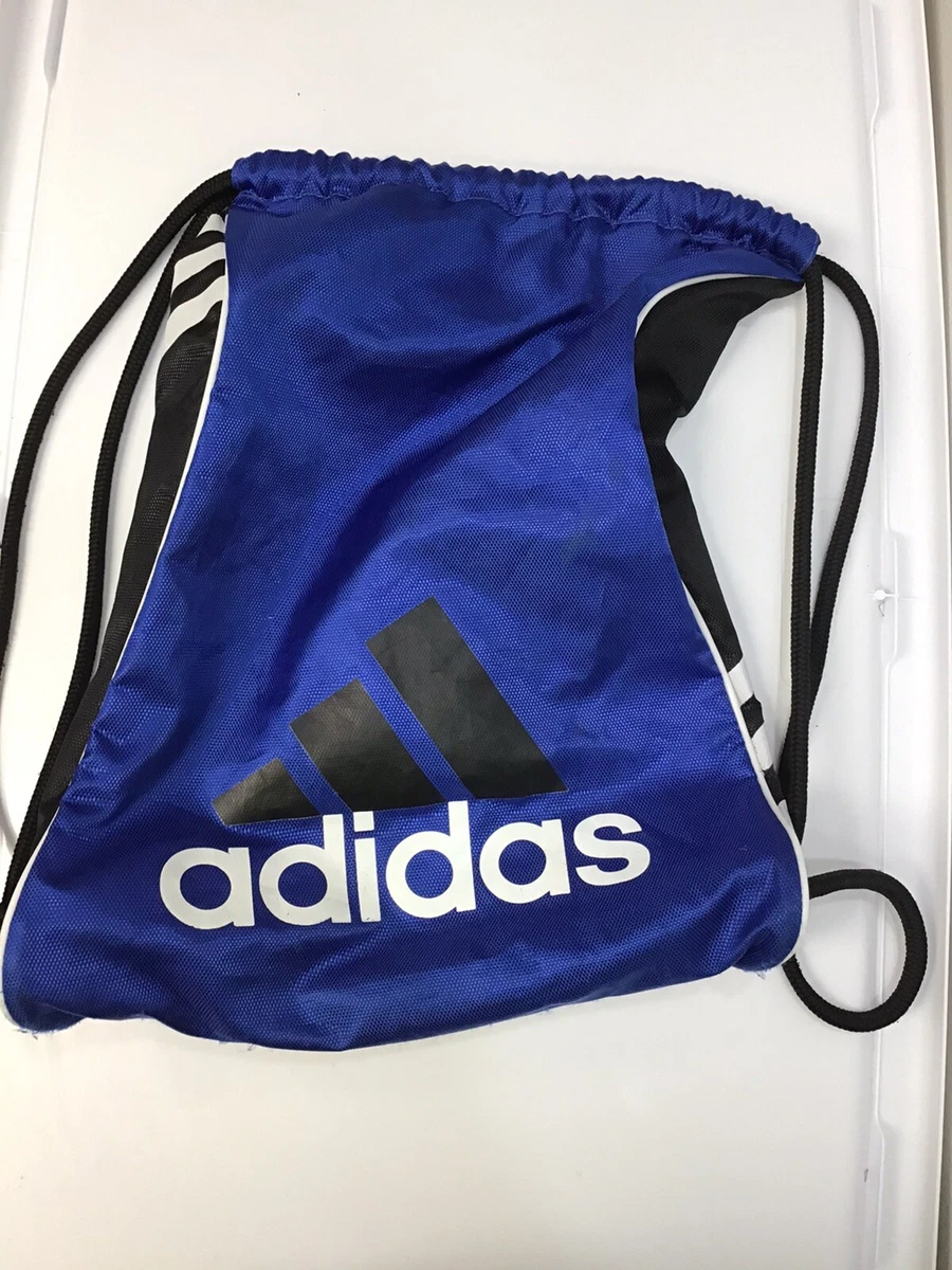 ADIDAS Blue Drawstring Bag, Men's Fashion, Bags, Backpacks on Carousell