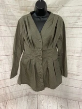 SHEIN Women's Dress Long Sleeve Khaki Color Size L Large