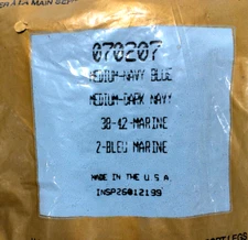 3 x Silkies 070207 Medium NAVY BLUE  Panty Hose USA Made Vtg