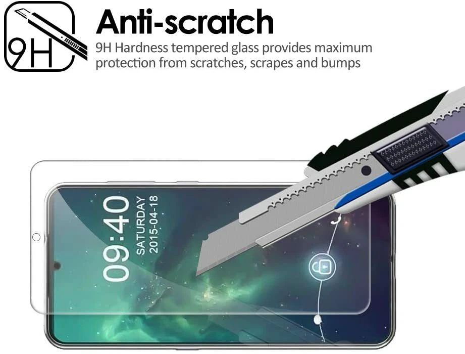 For Nokia C10 C20 G10 G20 X10 X20 Premium Clear Tempered Glass Screen Protector - Image 4 of 4