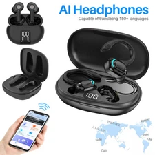 Bluetooth Translator Earbuds 144+ Language Two Way Real Time Smart Translation-