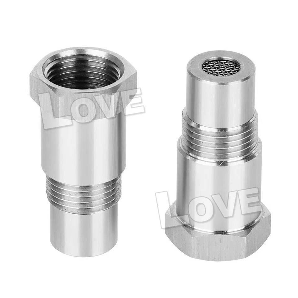 (2 Sets) O2 Oxygen Sensor Spacer Adapter CEL Fix Eliminator M18x1.5 Extender - image 4 of 4