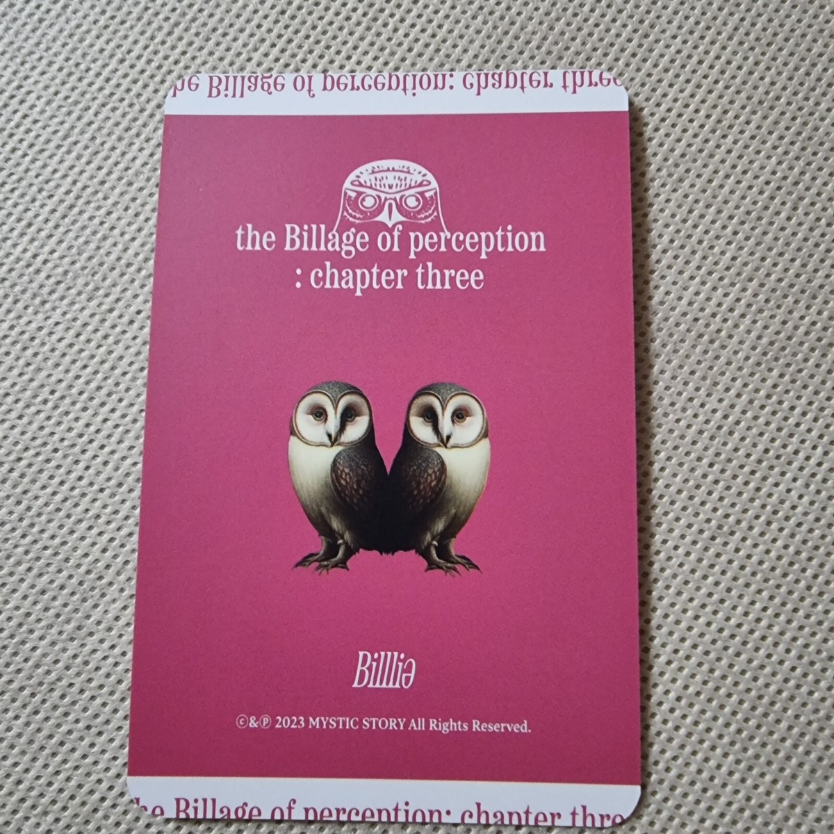 Billlie The Billage Of Perception:Chapter 3 ALBUM SOUND WAVE MD