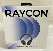 Raycon The Everyday Wireless Bluetooth Over Ear Headphones With ANC Black Sealed