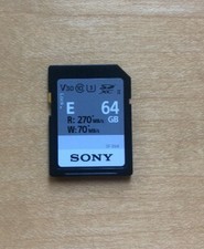 SanDisk Extreme Pro 64GB SD Memory Card for Vlogging Camera Works with Sony ZV-1