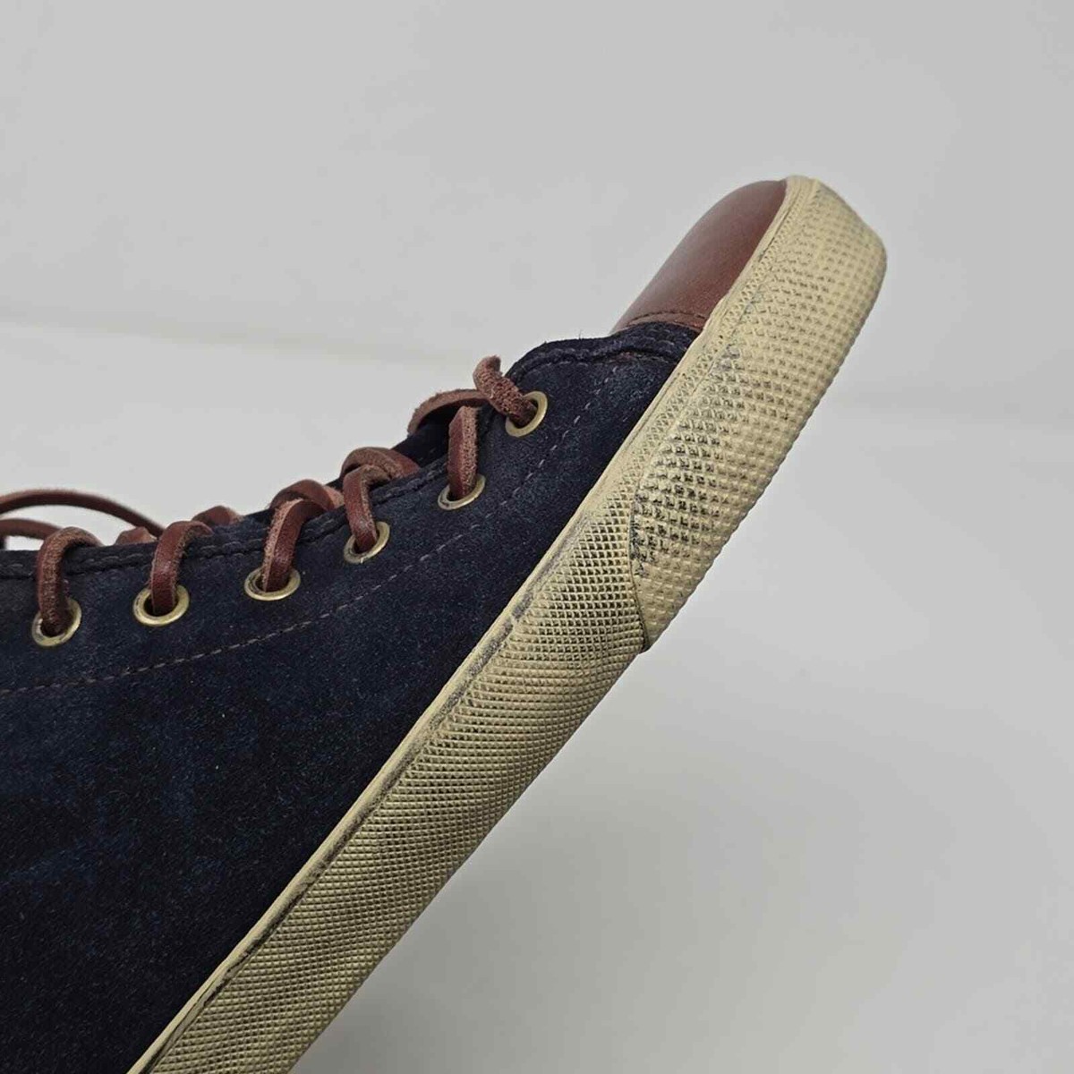 FRYE Men\'s Chambers Cap High Sneaker Brown Suede Navy Sneakers boots  10 FRYE Men main image 2