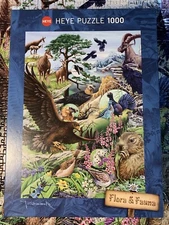 Heye 29618 High Mountains 1000 pc puzzle, Marion Wieczorek, Flora & Fauna