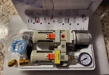 Nanpu Pneumatic AC3010-03NPT Compressed Air Filter Regulator Combo