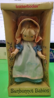 Vintage 1975 Knickerbocker Sunbonnet Babies - Molly