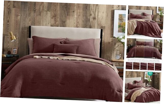 Queen Comforter Set - 7 Pieces Comforter Queen Size, Queen (90