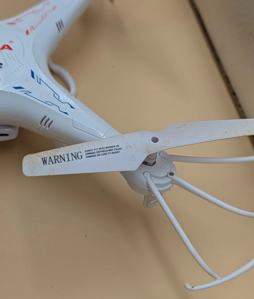 Syma Drone X5C 2.4Ghz 4CH Quadcopter & Remote Only No Battery Tested & Working - Image 2 of 4