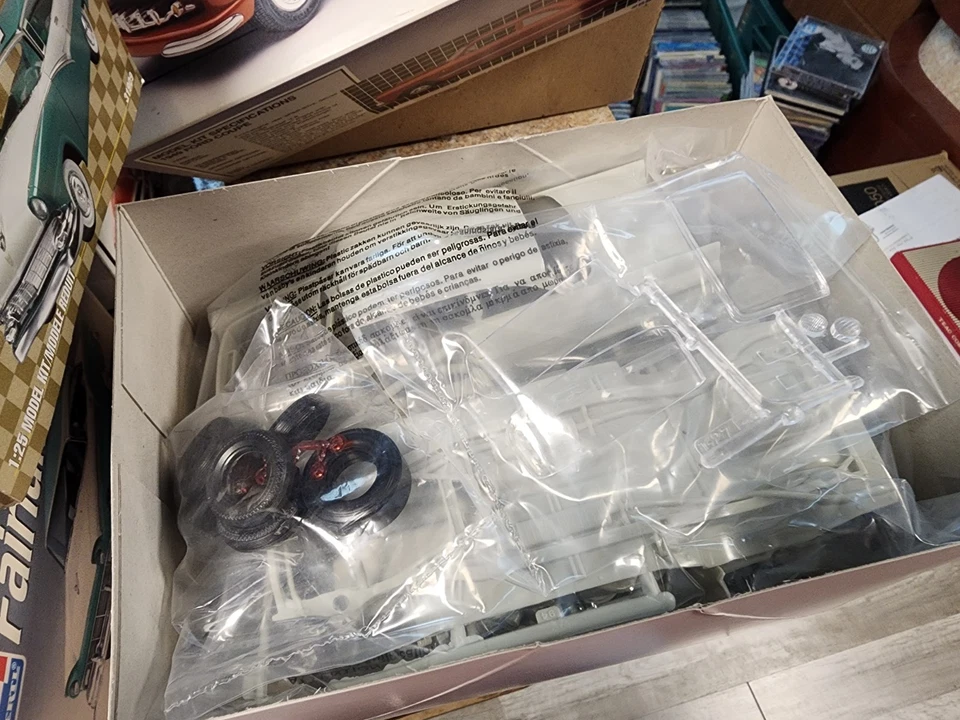 AMT Ertl 49, 53, 56 and 57 Ford Coupe model car kits. OPEN BOX - Image 2 of 4