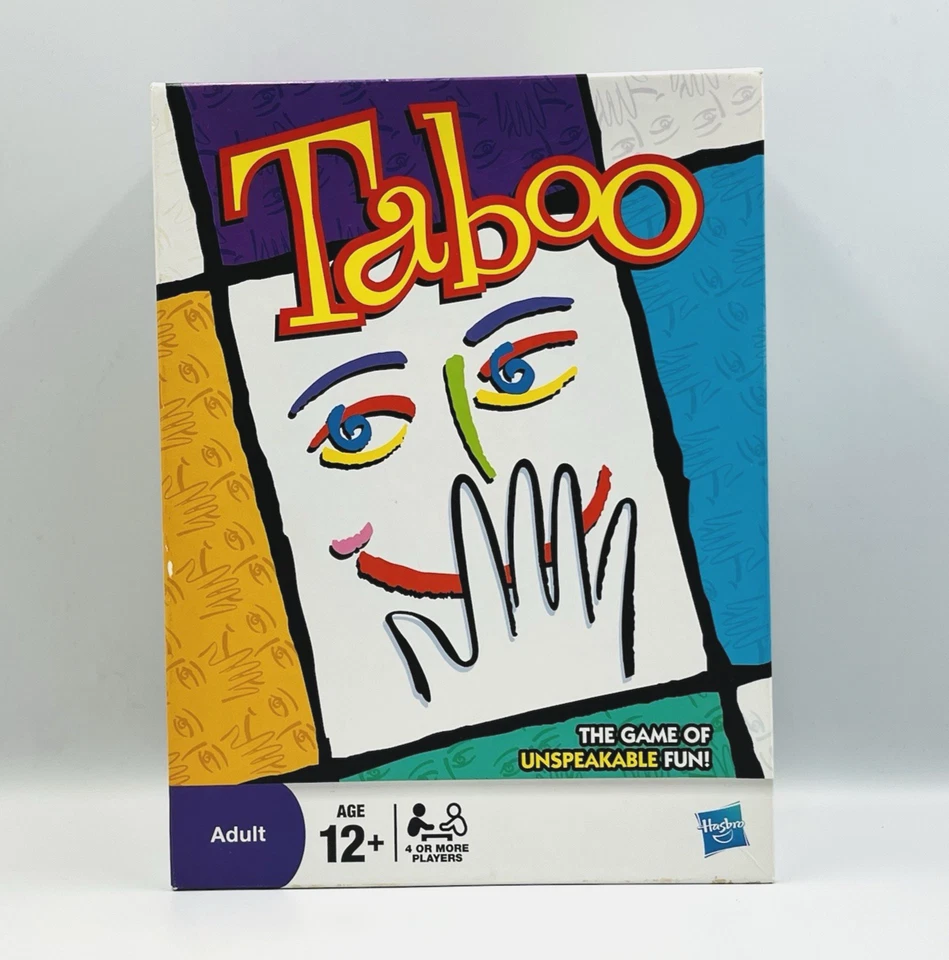 Taboo Game The Game of Unspeakable Fun by Parker 2010 Age 12+ 100% Complete - Image 2 of 4