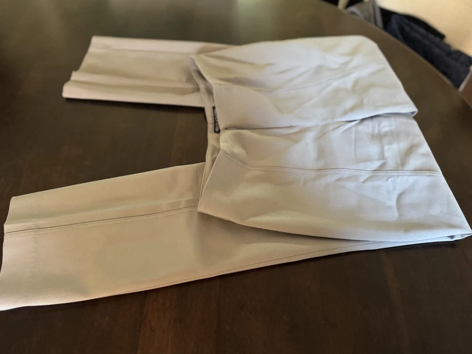 Peace of Cloth light gray straight legs pants size 10 - Image 2 of 4