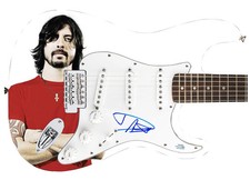 Dave Grohl Signed Guitar - Intense Custom Graphics - COA & ACOA Certified