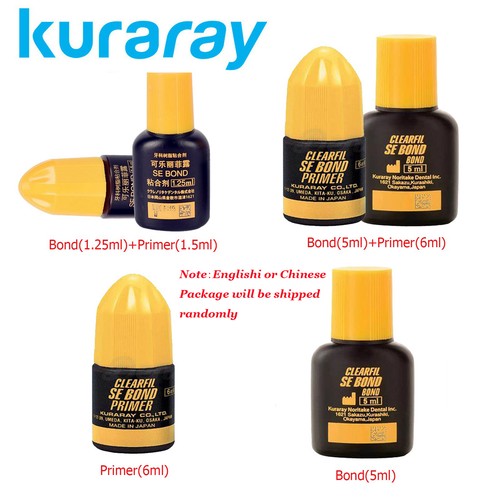 Dental Kuraray CLEARFIL SE BOND Light-curing Bonding Self-etching Primer Sealing - Foto 1 di 5