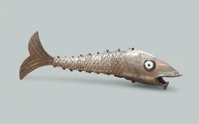 Vintage Mexico 925 Sterling Articulated Fish Bottle Opener Emilia CastilloStyle