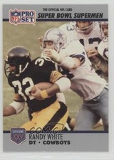 1990 Pro Set Super Bowl XXV Silver Anniversary Box Set Randy White #87 HOF 1n0