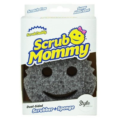 Scrub Daddy Mommy Reinigungsschwämme - doppelseitig nicht Einheitsgröße, grau 