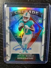 2021 Panini Rookies & Stars - Crusade Jaylen Waddle #CR-27 Signatures /99...