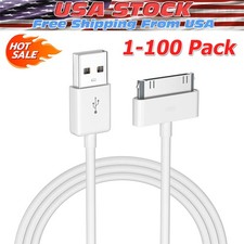 3FT 30 pin USB Charging Data Cable Cord for iPad 1/2/3 iPod Nano 1-6 LOT