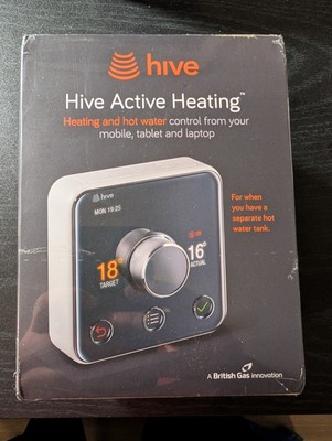 Hive Active Heizung & Warmwasser Thermostat Kit V3 - Neu & Versiegelt (konventionell)