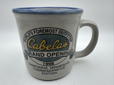 Red Wing 1998 CABELA'S GRAND OPENING OWATONNA, MN STONEWARE MUG