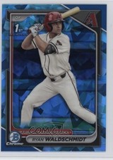 2024 Bowman Chrome Draft Sapphire Edition Ryan Waldschmidt #BDC-18 1al3