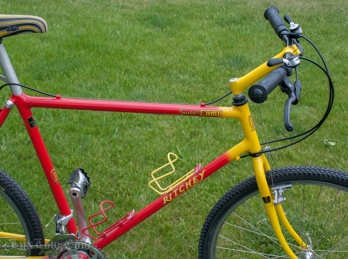 Vintage Tom Ritchey FilletBrazed Super Comp MTB BICYCLE Old