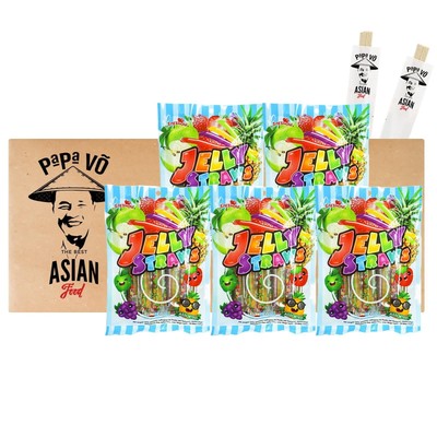 Speshow Jelly Straws 5x300g Jelly Sticks Jelly Fruit Jelly Fruits Sticks