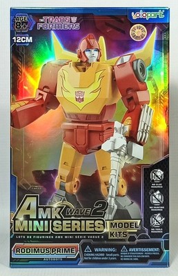YOLOPARK 2025 TRANSFORMERS G1 AMK MINI SERIES RODIMUS PRIME 5'' ROBOT MODEL KIT