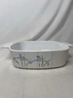 Vintage Corning Ware Shadow Iris Baking Casserole Dish A-1-B, No Lid