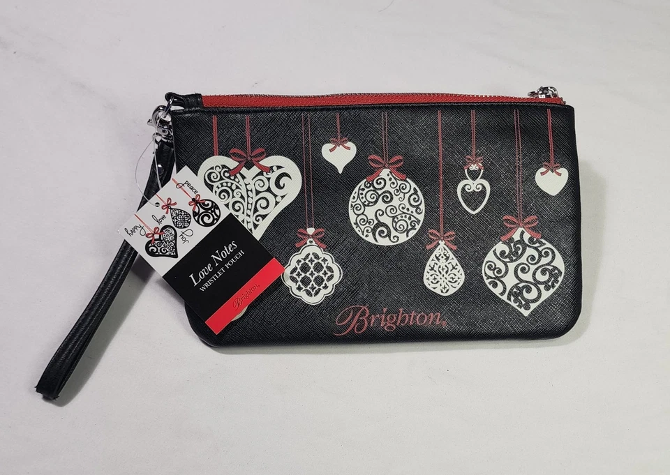 BRIGHTON «Любовные заметки» кошелек с ремешком мешок сумочки праздничные украшения счастливый мир радость новый с Ярлыками - Изображение 3 из 4