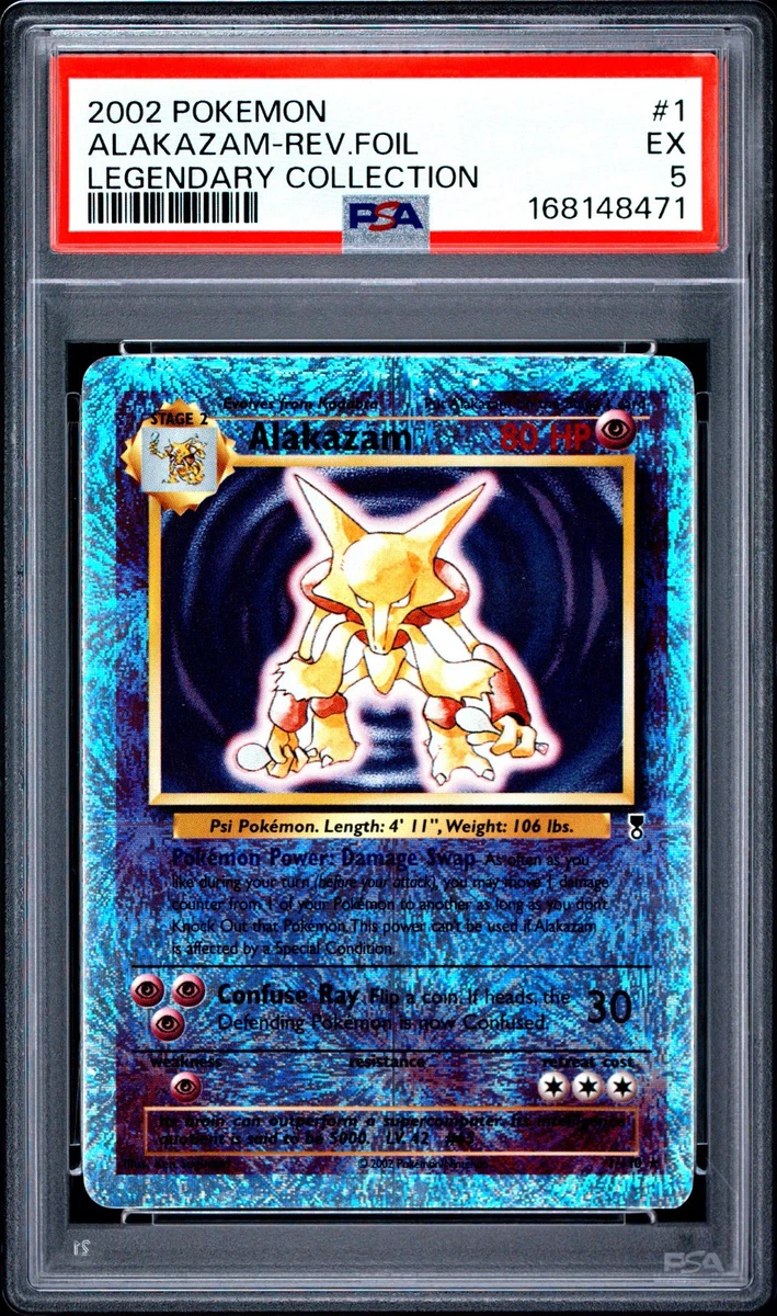 【激レア・美品】召喚王レクス 1巻 初版 1999 1st Print Rare Alakazam 1/110 Legendary Collection for sale | eBay