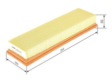 BOSCH Luftfilter 1 457 433 592 Filtereinsatz für 206 PEUGEOT C4 307 SW 2E 3H 2A