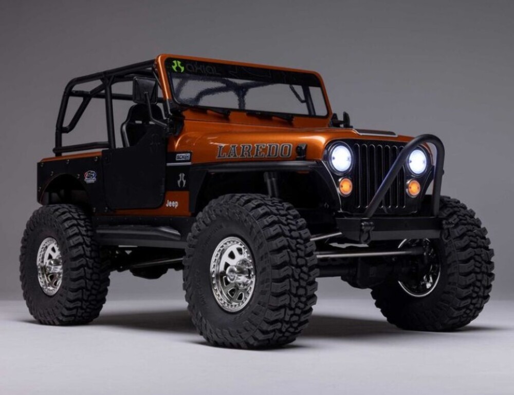 1/10 SCX10 III Jeep CJ-7 4X4 RTR Brushed Rock Crawler, Copper | eBay