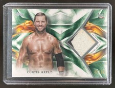 2019 Topps WWE Undisputed Curtis Axel Undisputed Relic Green 42 /50 #UR-CA MEM