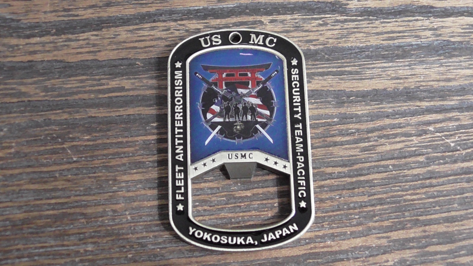 USMC FAST Fleet Antiterrorism Security Team Pacific Yokosuka Challenge Coin B569