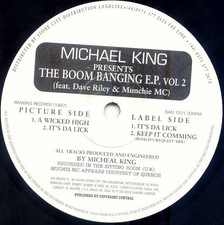 Michael King - The Boom Banging E.P. Vol 2 (12