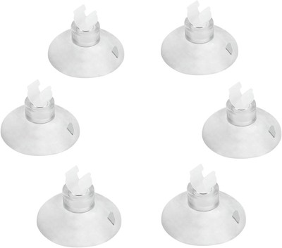 Pawfly Aquarium Suction Cup Clips for Standard 3/16'' 20 Pack, 20 Pack Clear 