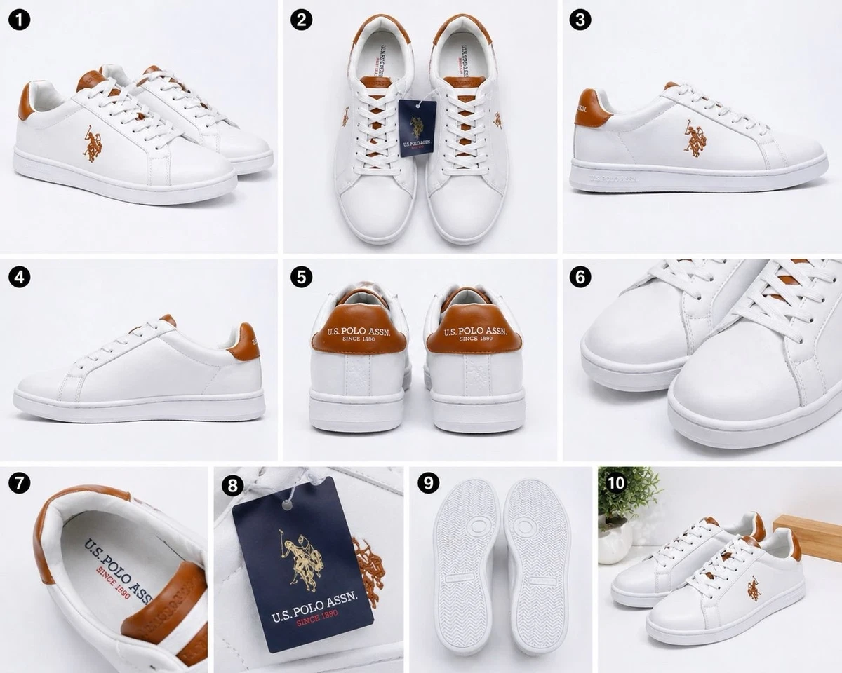 US Polo Assn. White Casual Shoes for Men for sale | eBay