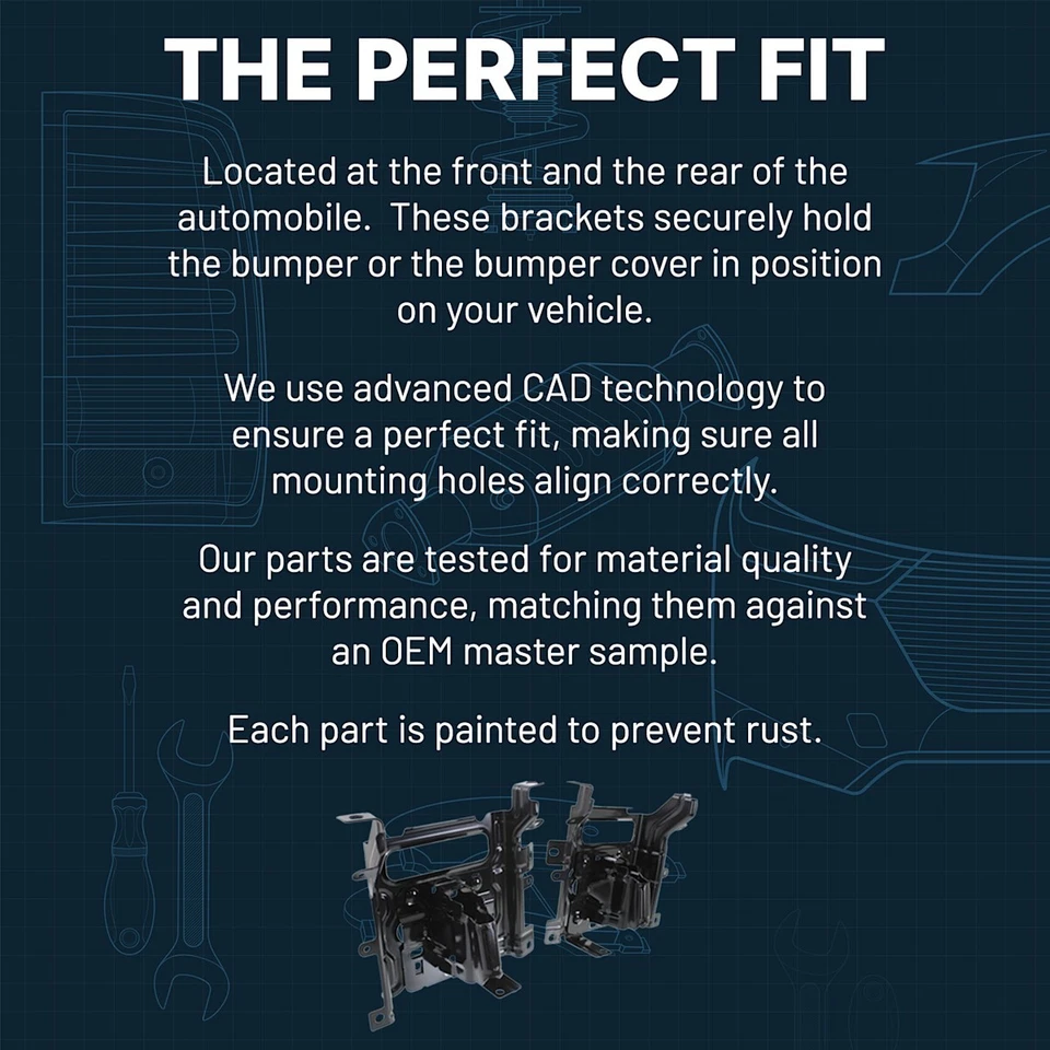 Bumper Bracket For 2017-2018 Hyundai Elantra Front Right Side Mounting Bracket - Изображение 4 из 4