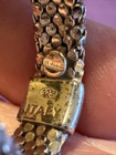 MESH RING 925 STERLING SILVER 1758 AR ITALY SIZE 7 — photo 6