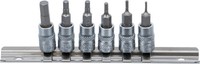 "Bgs 5151 Bit-Einsatz-Satz | Antrieb Innenvierkant 6,3 Mm (1/4\") | Innensechskant"
