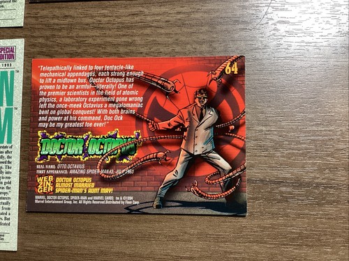 6 Spider-Man Trading Cards - Picture 9 of 10