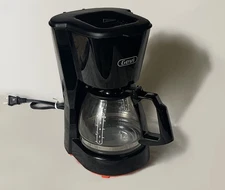 Gevi 5 Cup Small Compact Drip Coffee Maker Model GECM1425-U, Black, One Touch
