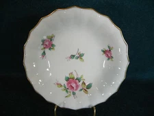 Spode Billingsley Rose Spray Round Fluted Nut Dish