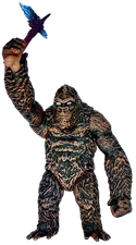 Brand New King Kong with Ax 6.8” Godzilla Fight Mode Gorilla Ape Action Figure